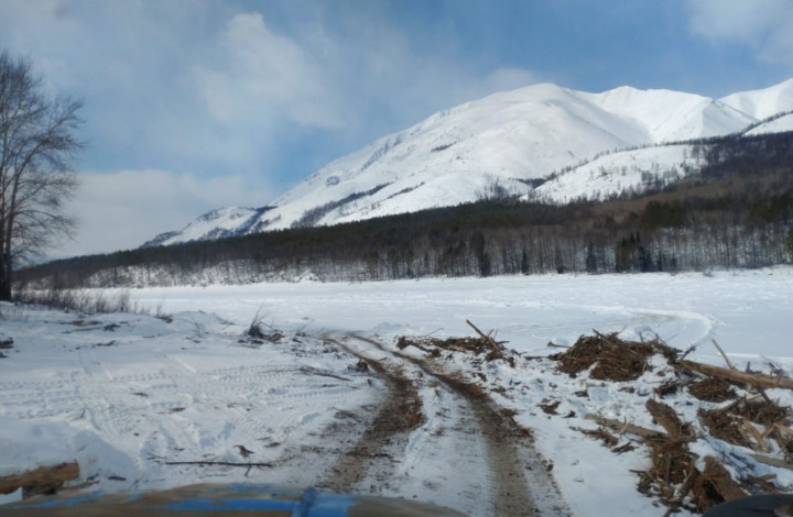 На зимнике. Фото: Лариса Чечёткина